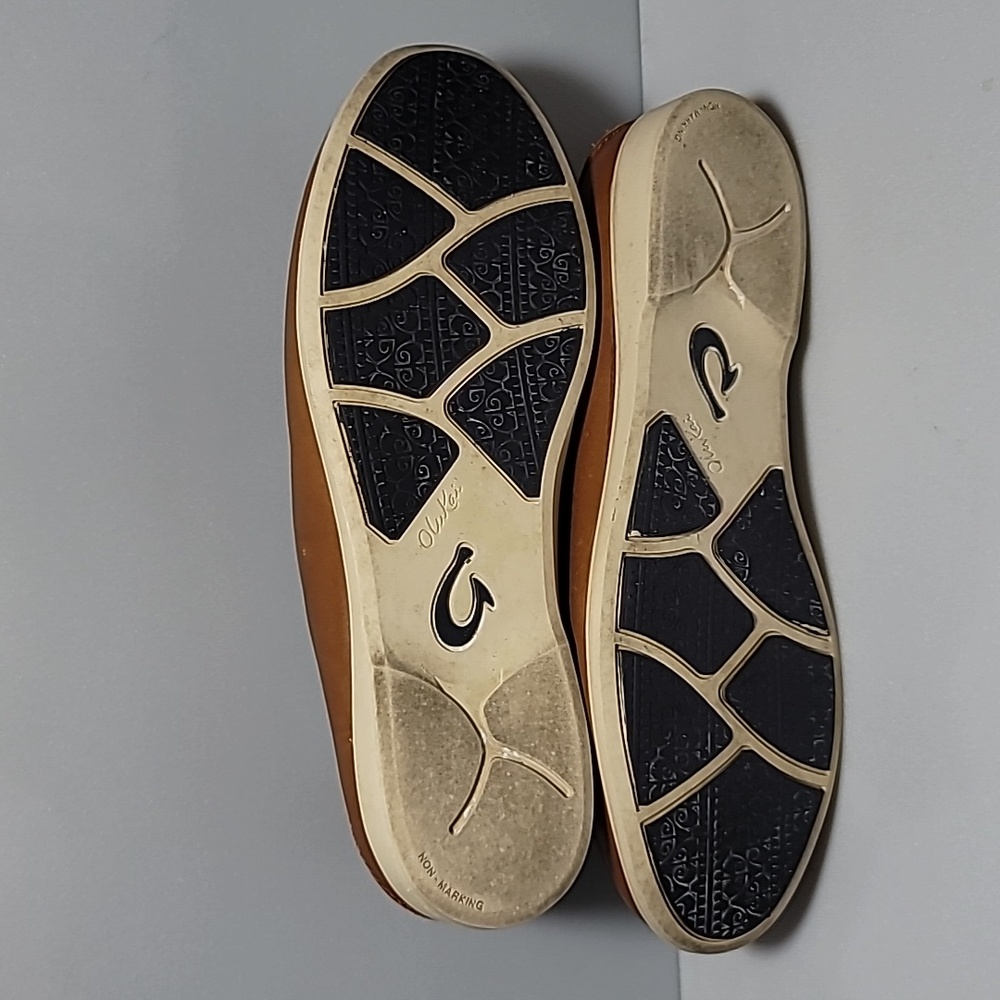 Olukai Kiele light brown shoes size US 9 EU 39 - Picture 7 of 15